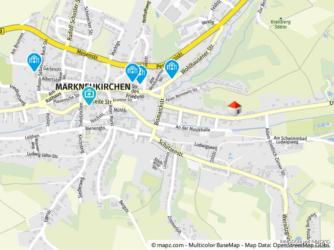 Kartenausschnitt Kartenausschnitt