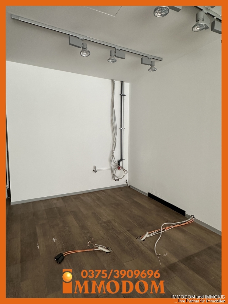 Theke mit vorbereiteten Anschlüssen