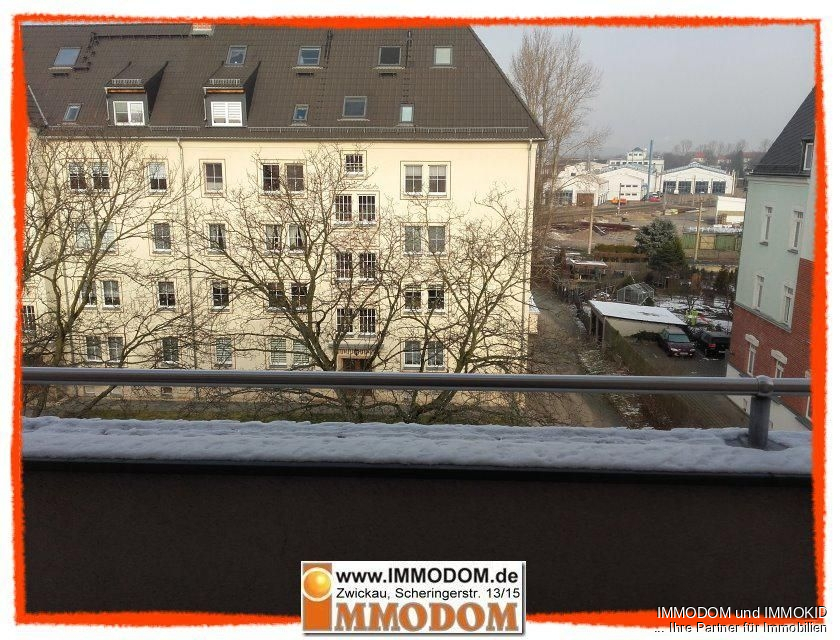 Blick vom Balkon