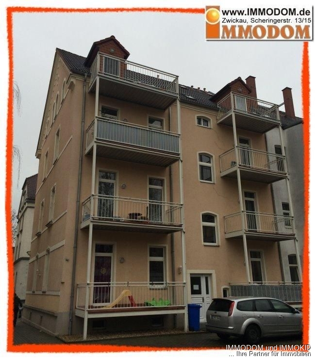 3-Zimmer-Wohnung mit BALKON und PKW-Stellplatz in Zwickau-Pölbitz zu vermieten! - Photo 1