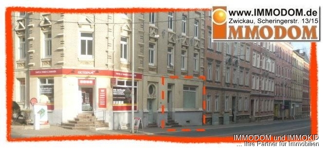 Detailansicht der Fassade