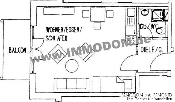 1-Zimmer-Wohnung in Zwickau sofort bezugsfähig zu vermieten! - Foto 2