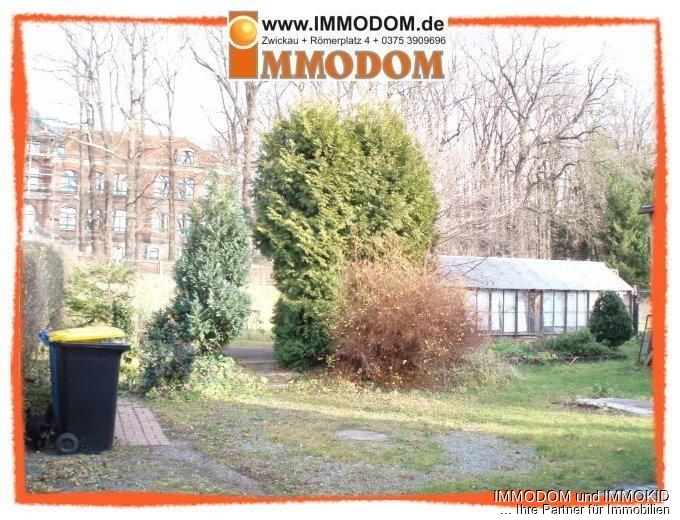 Blick aufs Grundstück