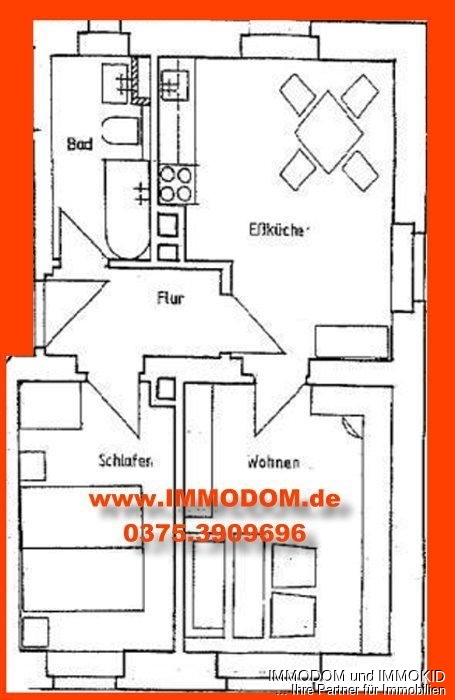 2-Zi. Wohnung mit Balkon & großer Wohnküche - Photo 5