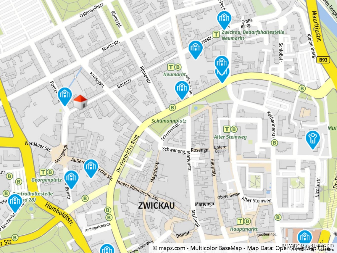 EINBAUKÜCHE, ERKER, PERSONENAUFZUG und PKW-Stellplatz plus eine 2-Zi.-Wohnung im Zentrum... was will man mehr? - Photo 4