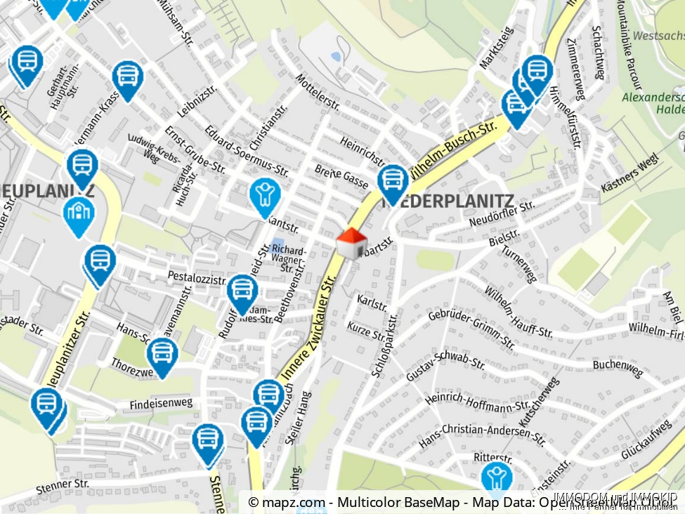 Kartenausschnitt Kartenausschnitt